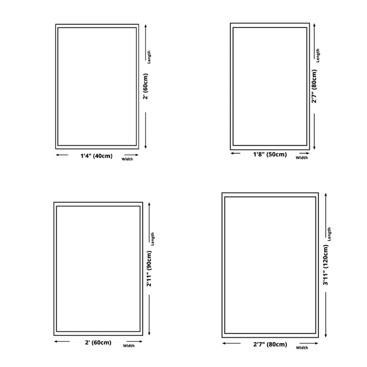 Modern Rectangle Rubber Gray Medium Anti-Slip Area Rug