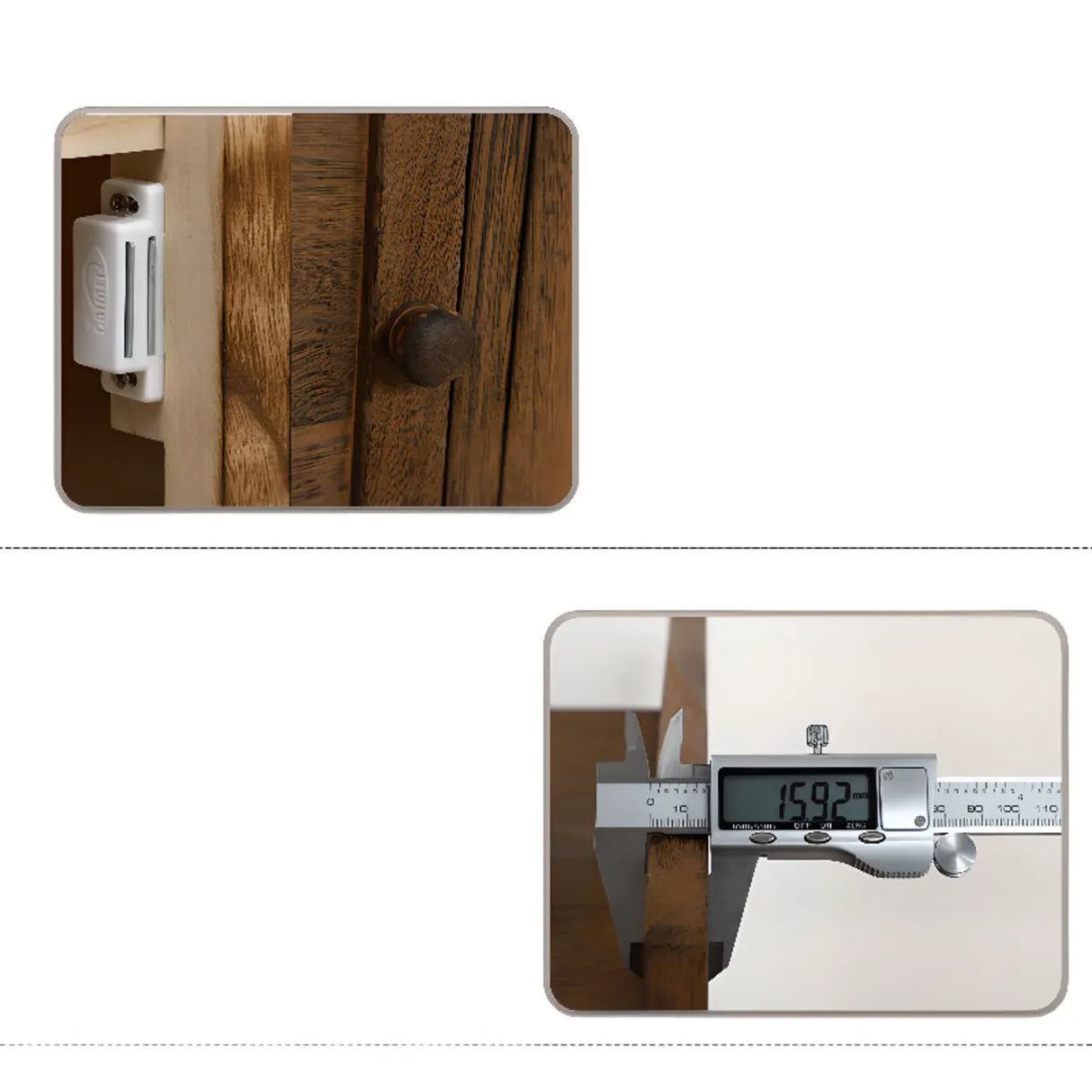 Modern Rectangle Wood Hallway White Large Shoe Cabinet Image - 10