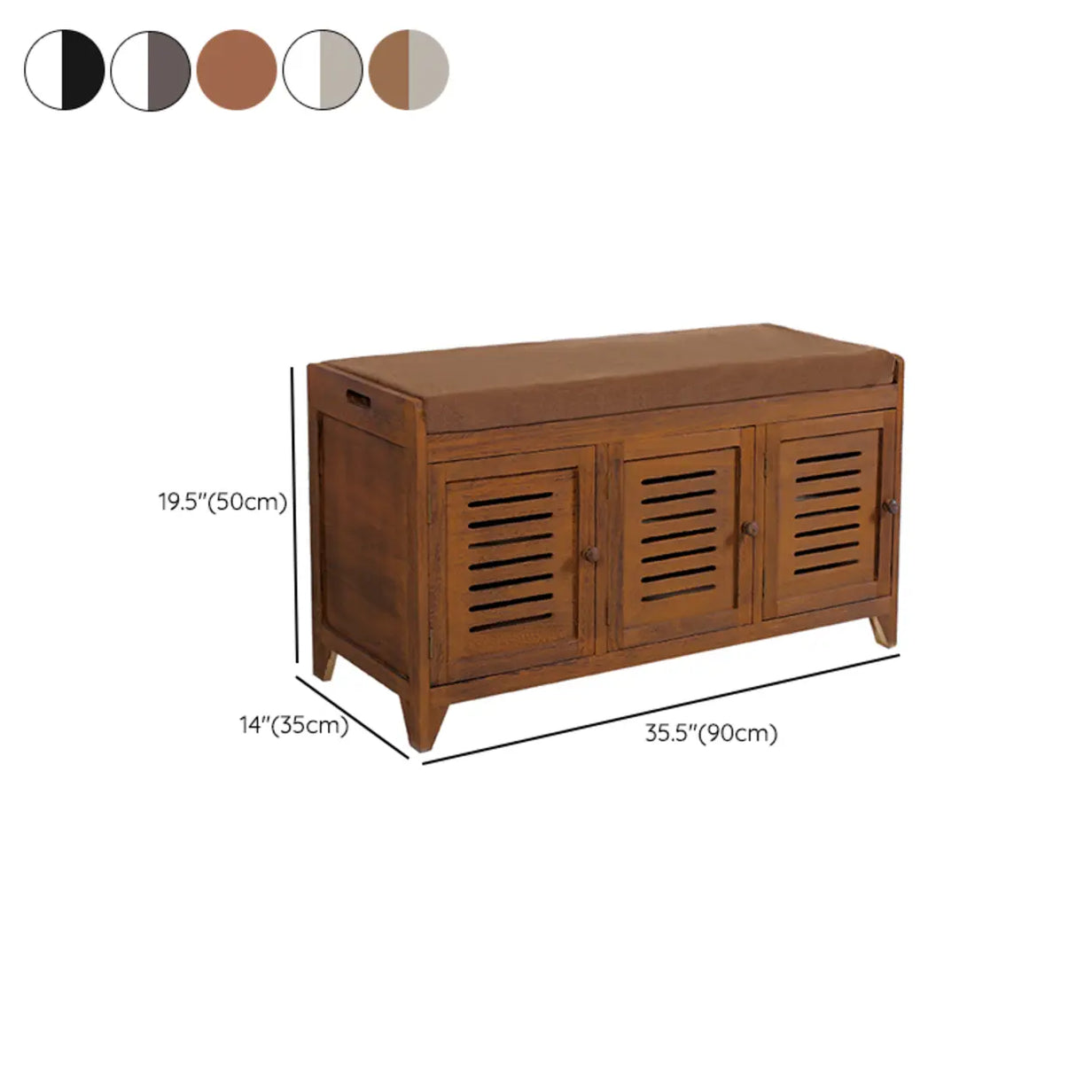 Modern Rectangle Wood Hallway White Large Shoe Cabinet