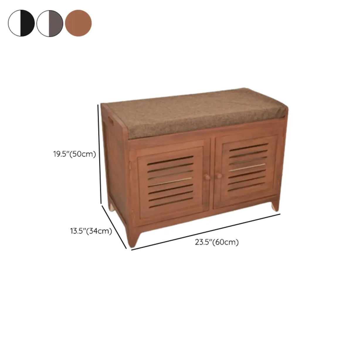 Modern Rectangle Wood Hallway White Large Shoe Cabinet Image - 27