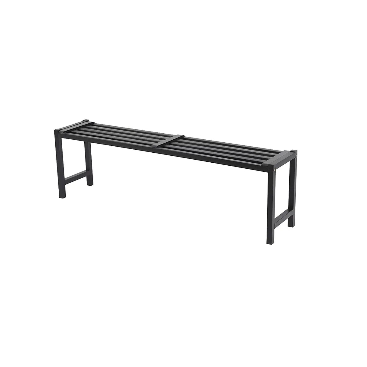 Modern Rectangular Black Metal Indoor Multi-Tier Plant Stand Image - 13