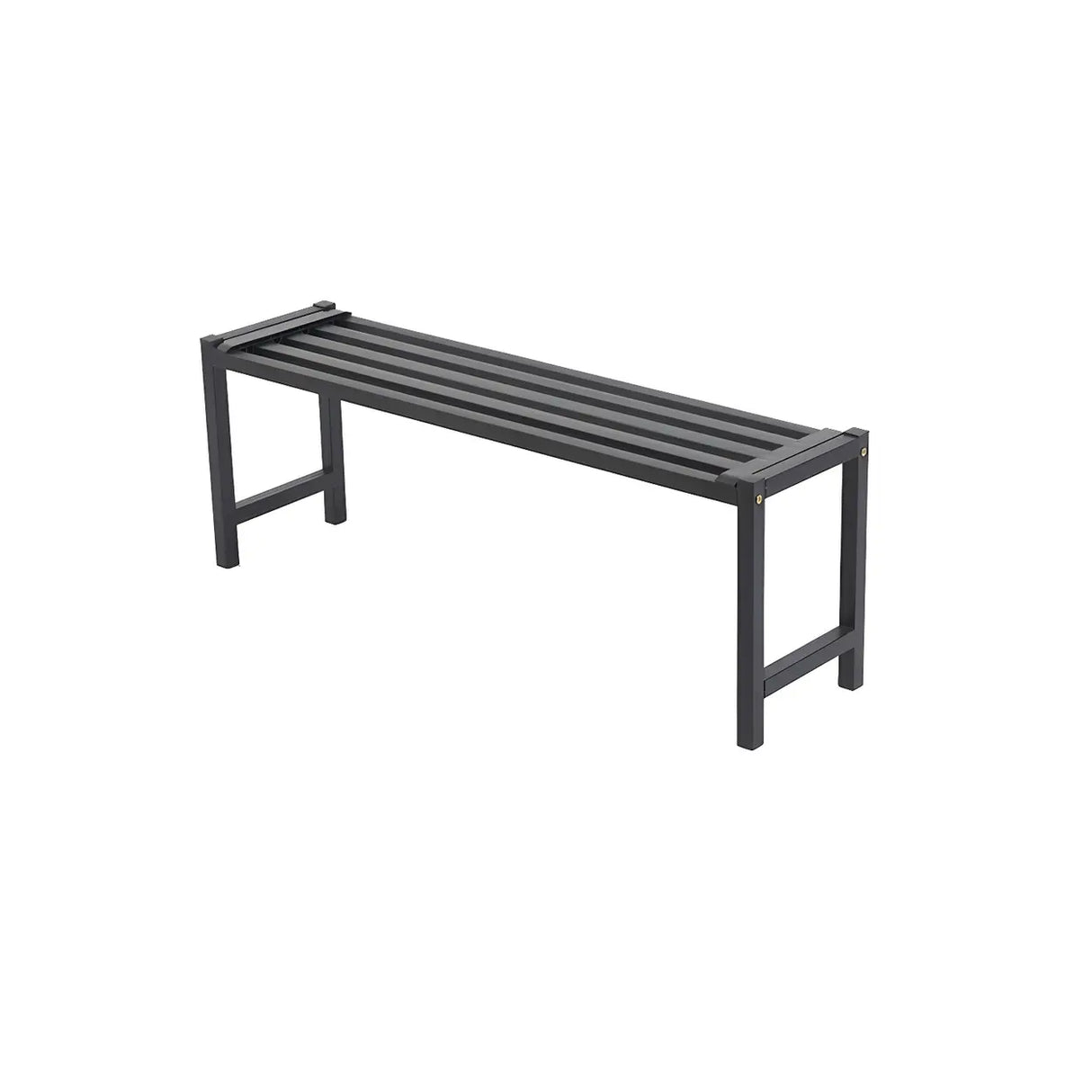 Modern Rectangular Black Metal Indoor Multi-Tier Plant Stand Image - 5