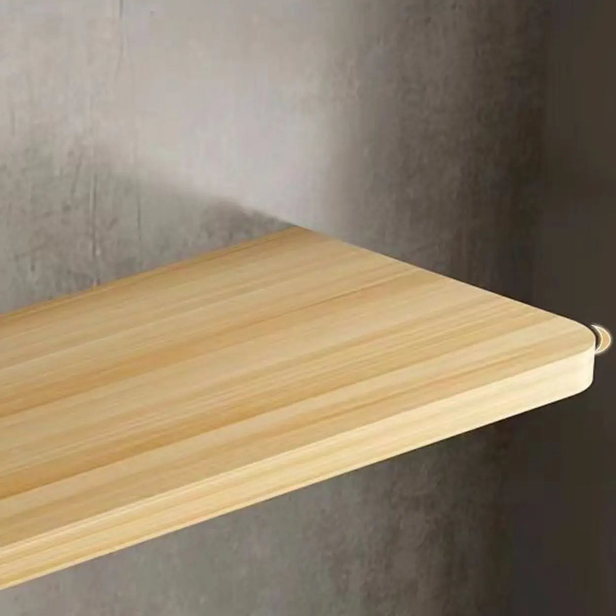 Modern Rectangular Brown Wood Wall-Mounted Bar Table Image - 7