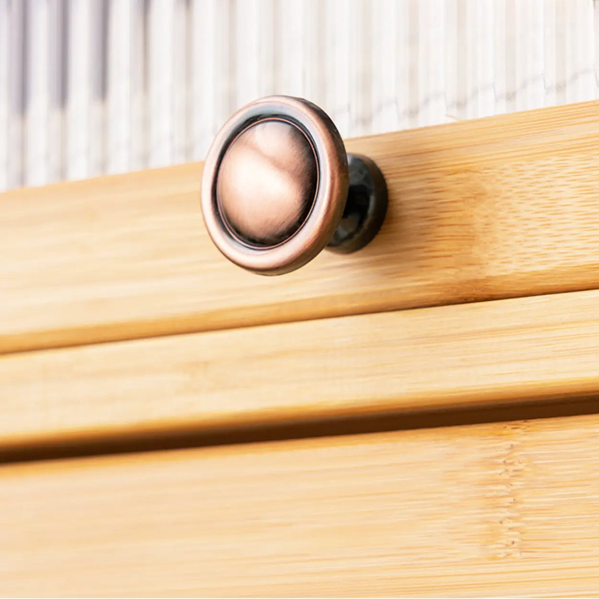 Modern Rectangular Closed Back Wood Organizer Bookcase Image - 7