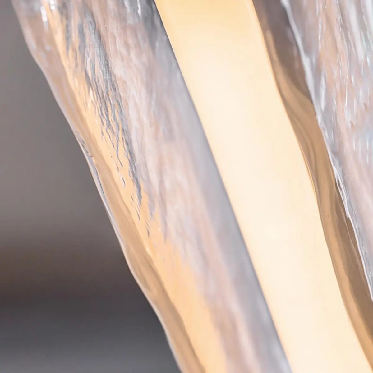 Modern White Rectangular Glass Island Pendant Light Image - 6