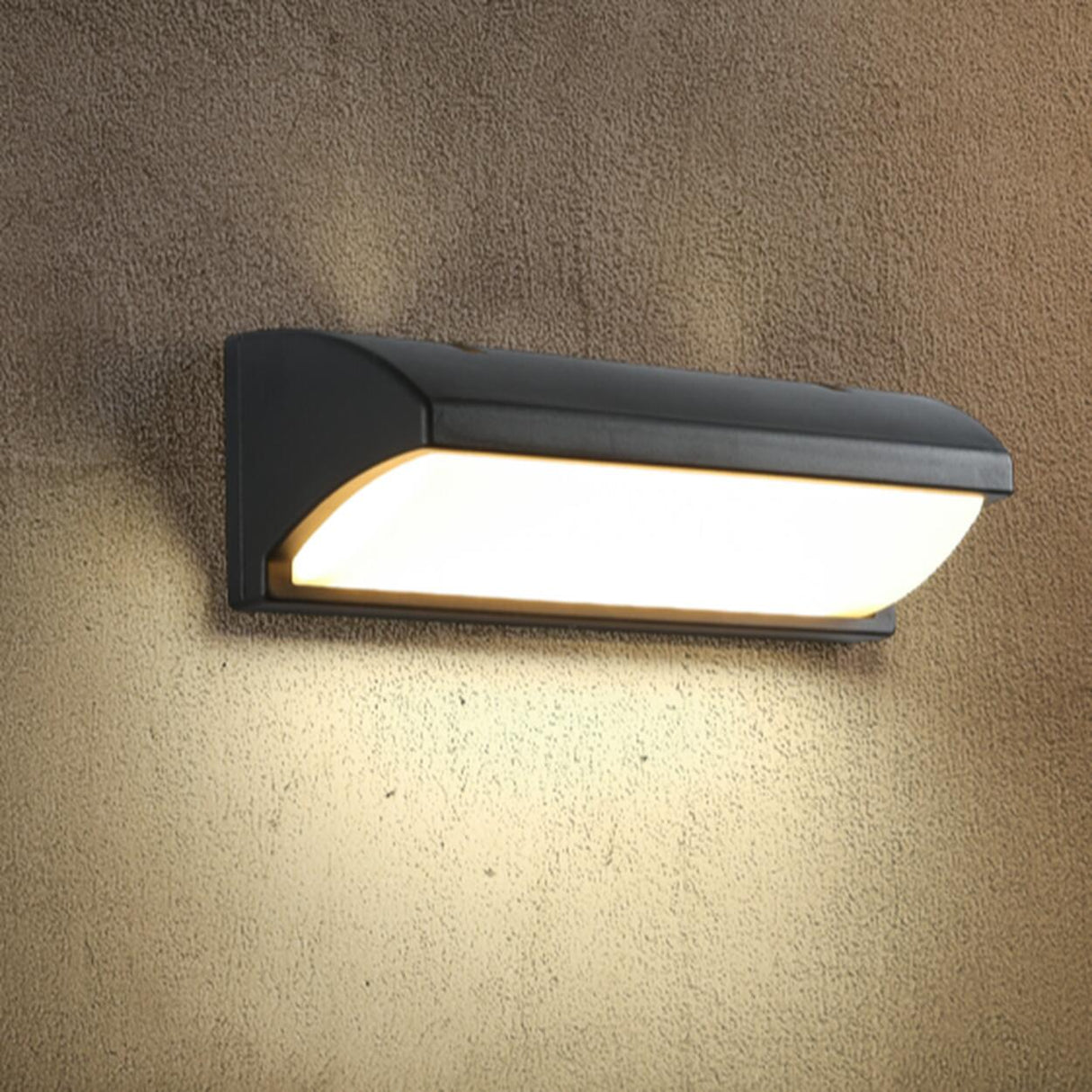 Modern Rectangular LED Outdoor Wall Light Image - 20
