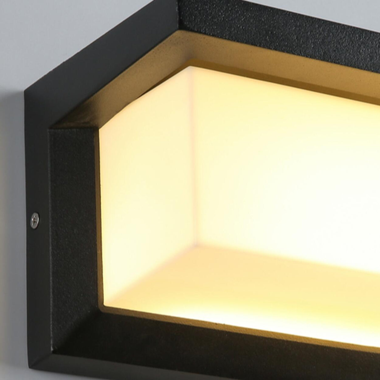 Modern Rectangular LED Outdoor Wall Light Image - 22