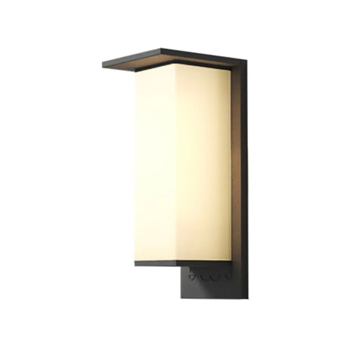 Modern Rectangular Metal LED Outdoor Wall Sconces Image - 14