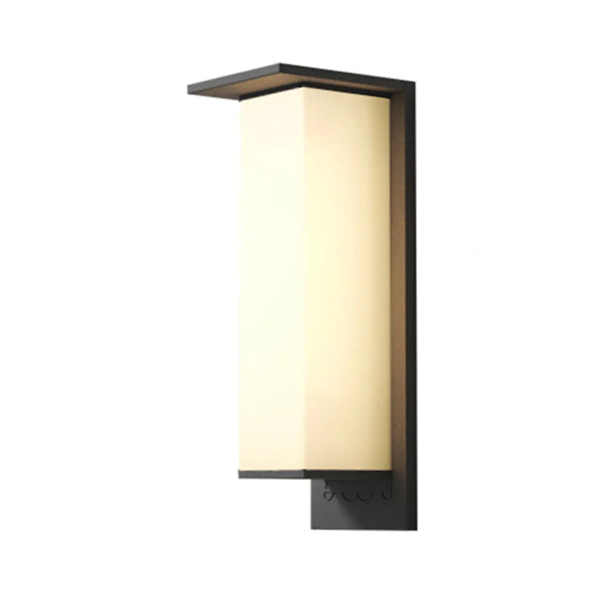 Modern Rectangular Metal LED Outdoor Wall Sconces Image - 15