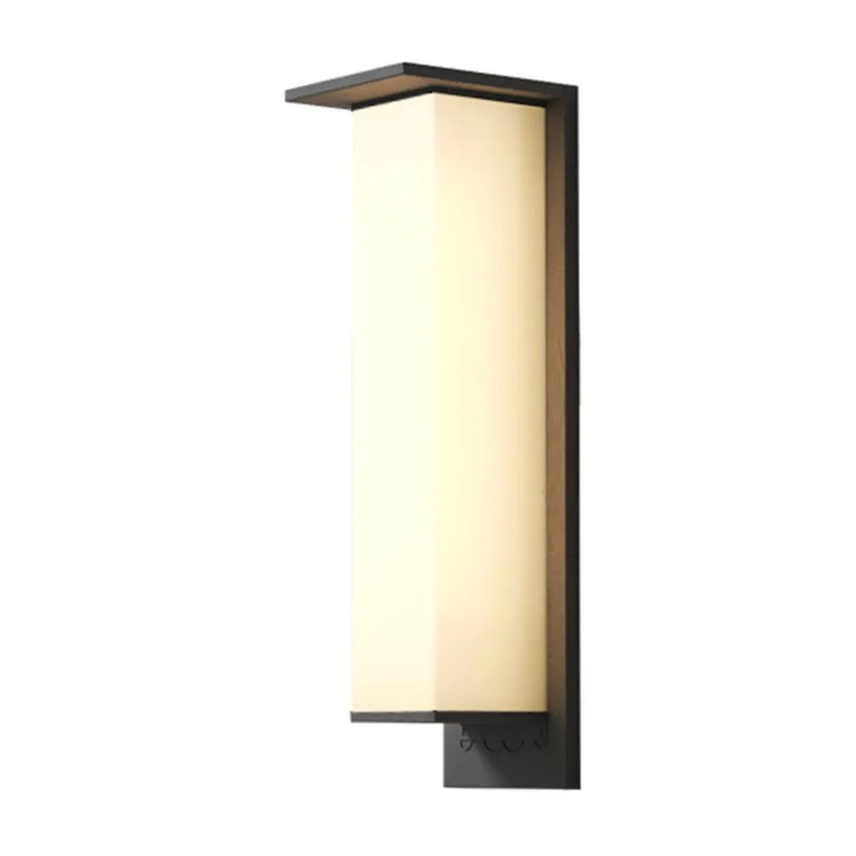 Modern Rectangular Metal LED Outdoor Wall Sconces Image - 17