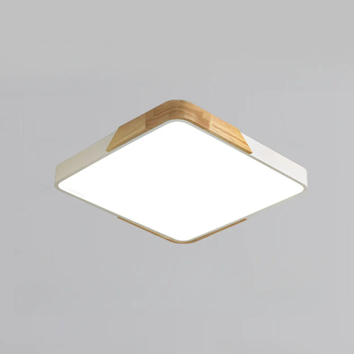 Modern Rectangular Mounted Flush Mount Ceiling Light Image - 11
