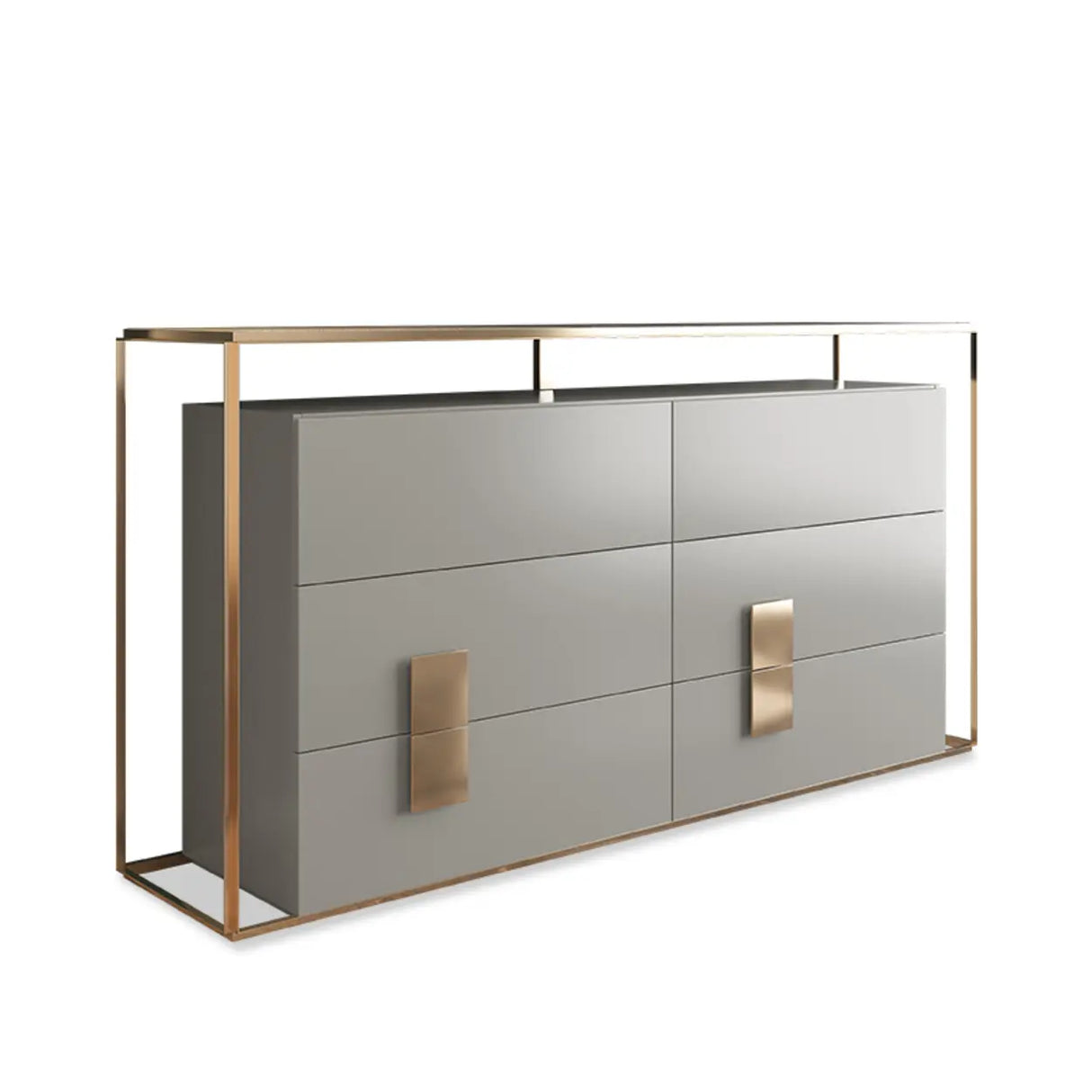 Modern Rectangular Wood Black Entry Storage Console Table Image - 5