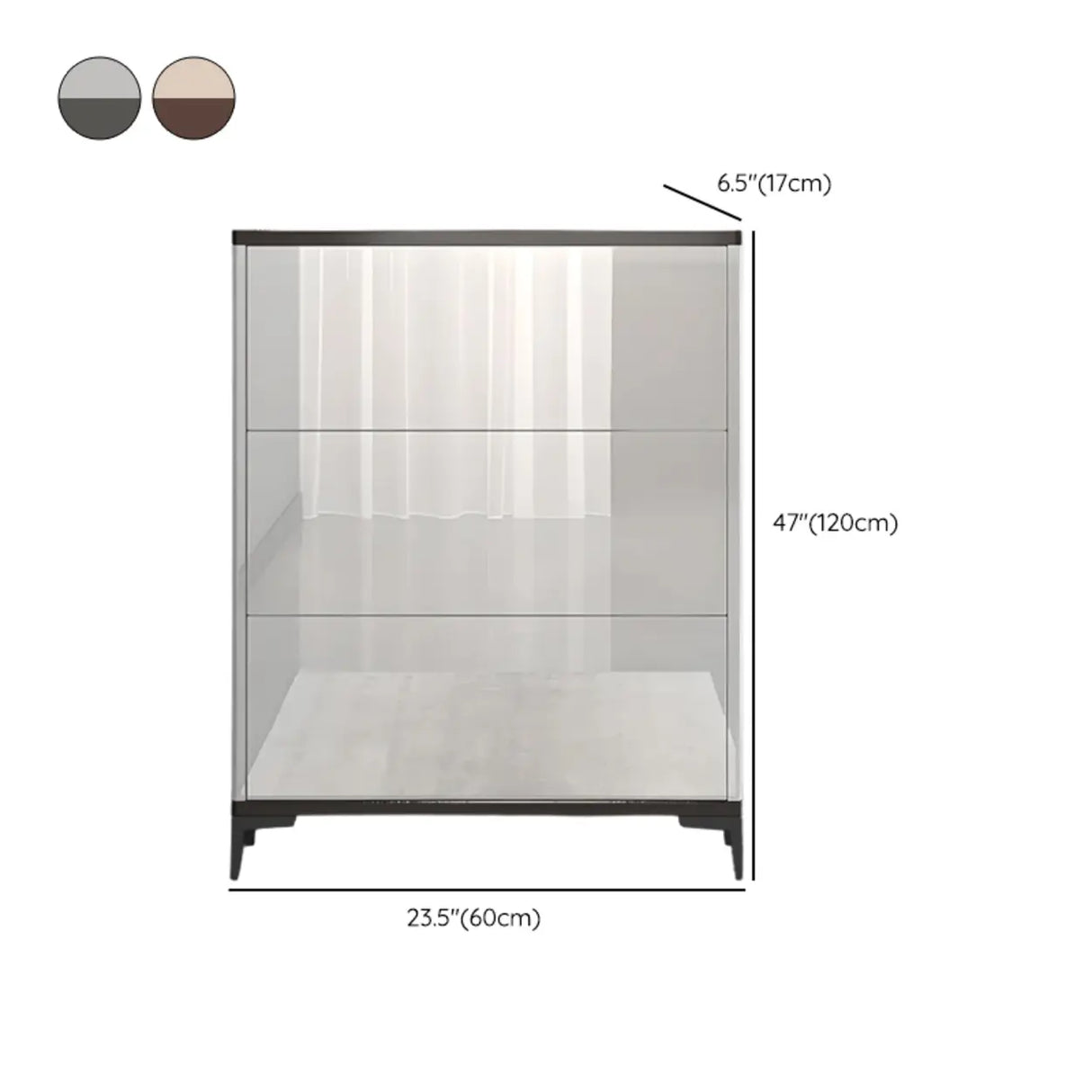 Modern Rectangular Wood Entryway Cream Large Shoe Cabinet