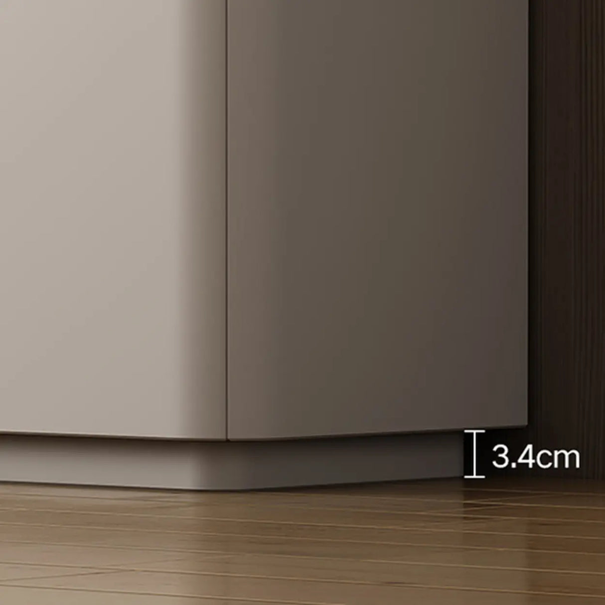 Modern Rectangular Wood Hallway White Large Shoe Cabinet Image - 11