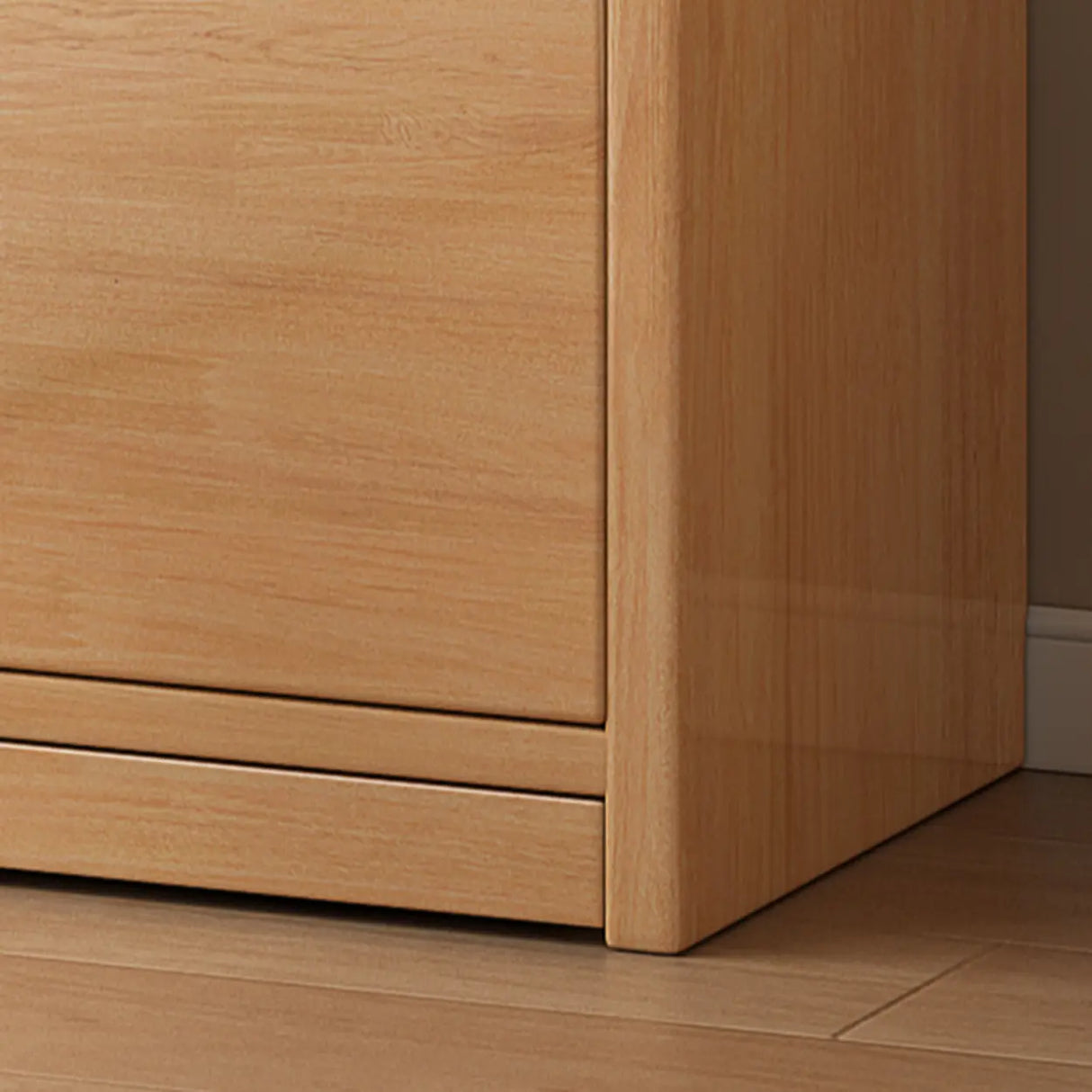 Modern Rectangular Wood Vertical Bookcase Brown Image - 18