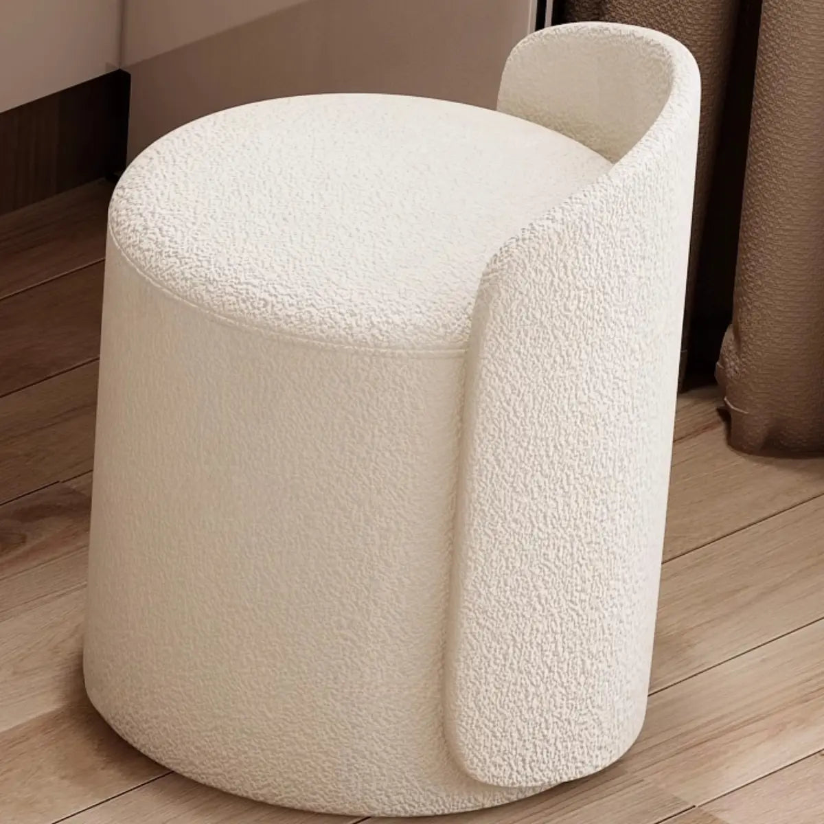 Modern Rectangular Wood Wall-Mounted White Vanity Table Image - 13