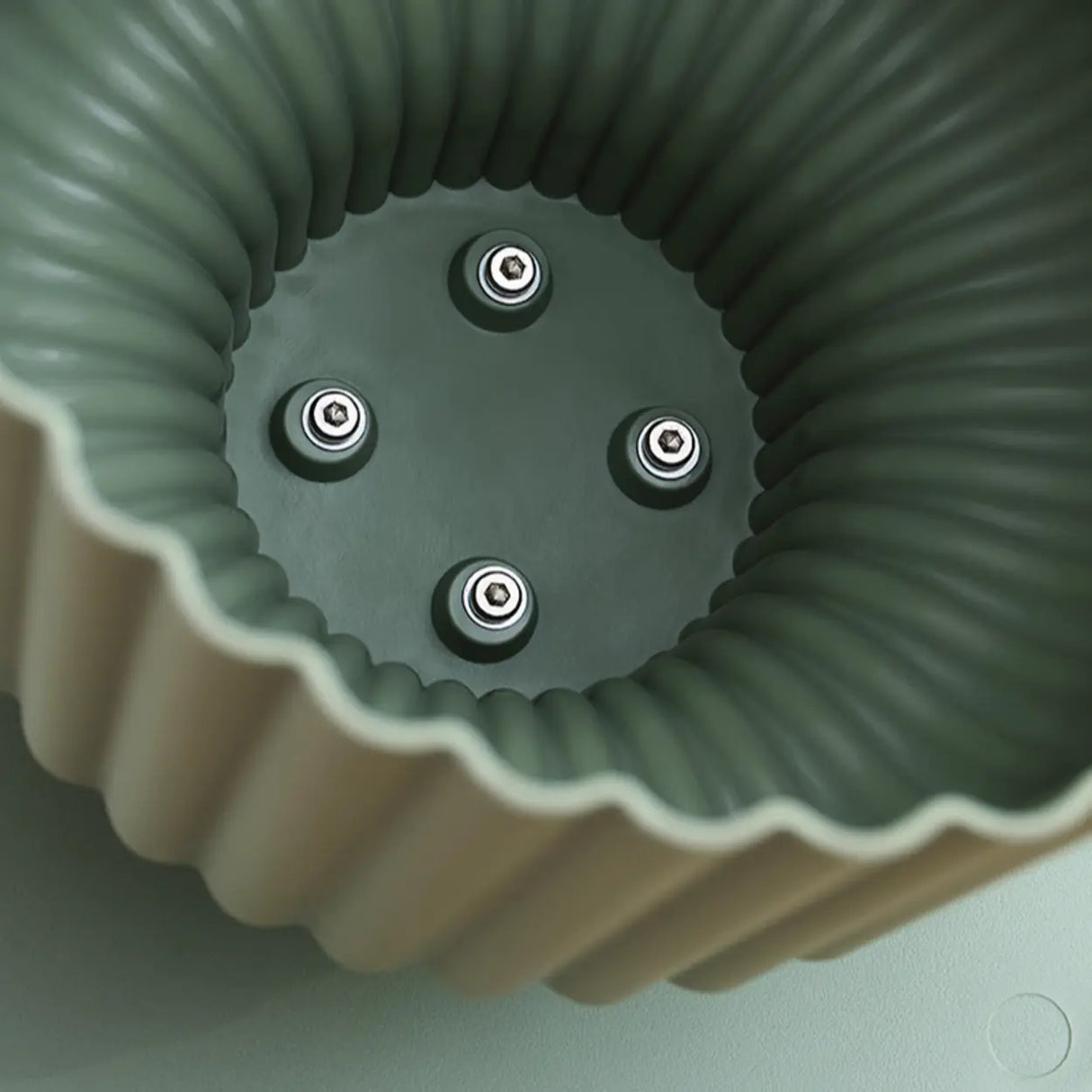 Modern Ribbed Side & Coffee Table Set for Stylish Living Image - 11