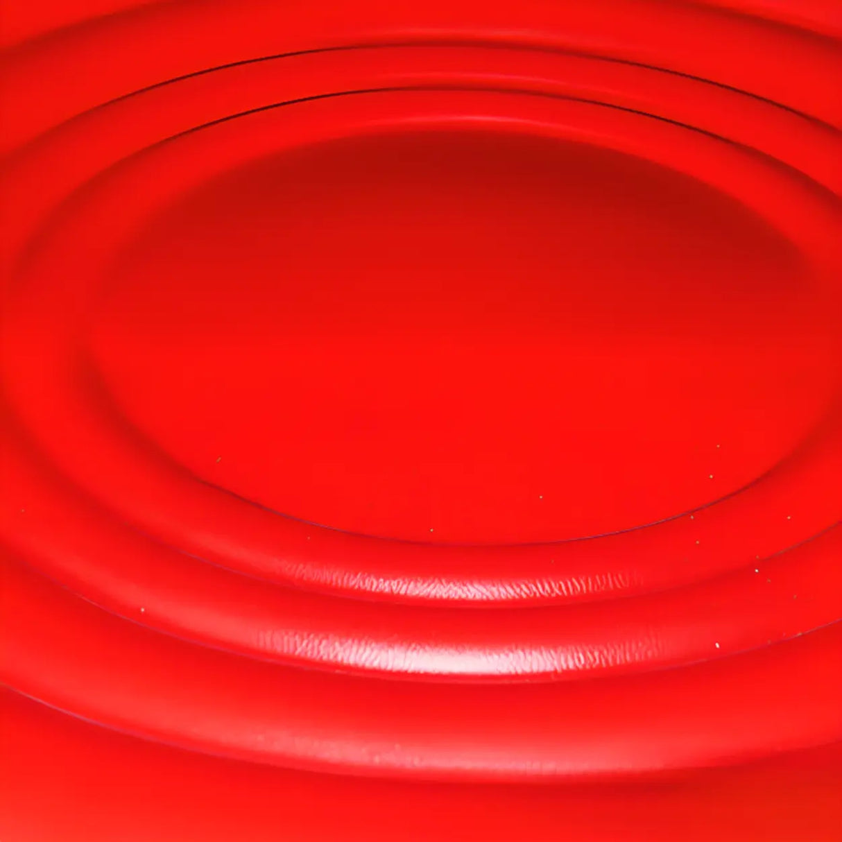 Modern Round Leather Office Stool Black Height Adjustable Image - 16