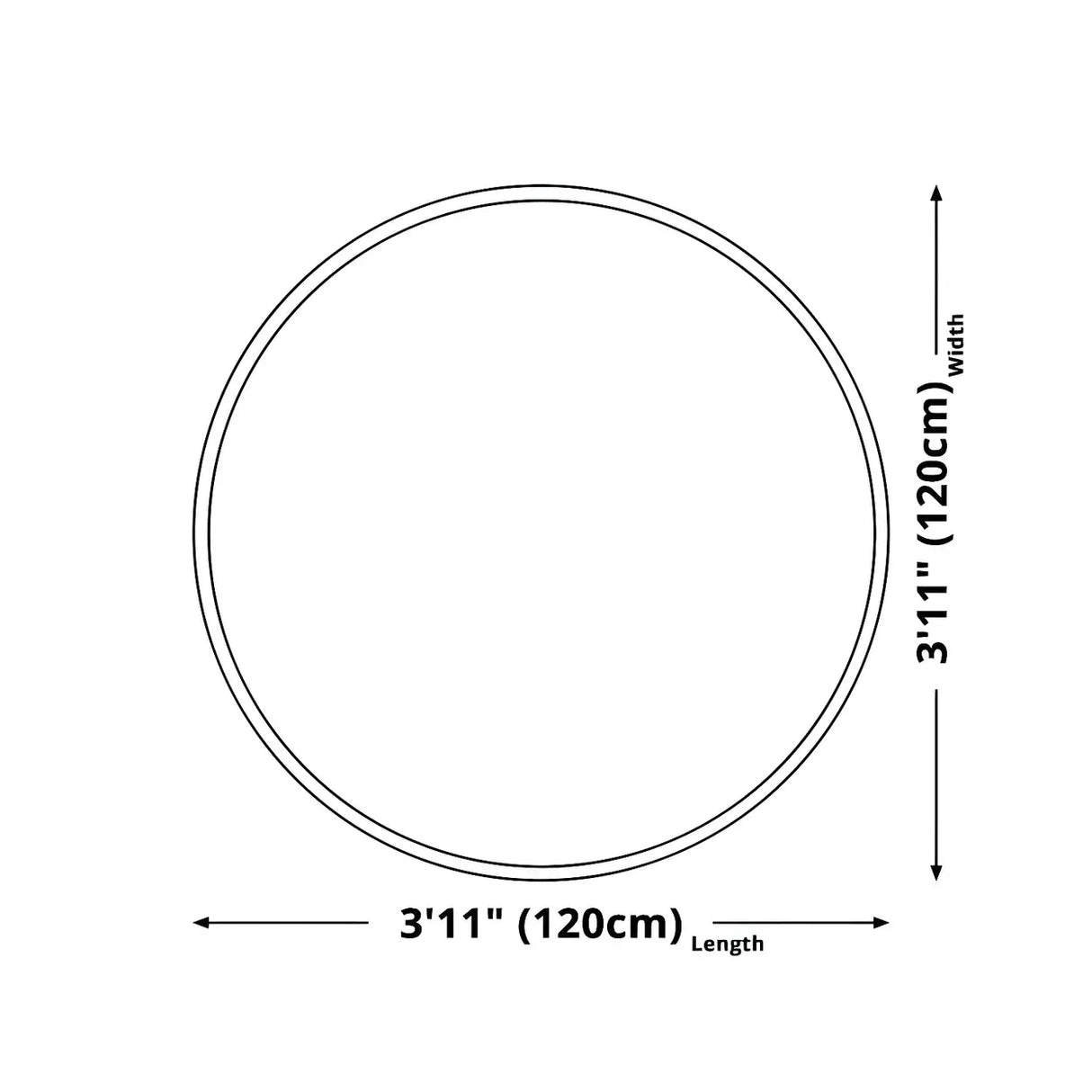 Modern Round Polyester Yellow Anti-Slip Carpet Rug Image - 4