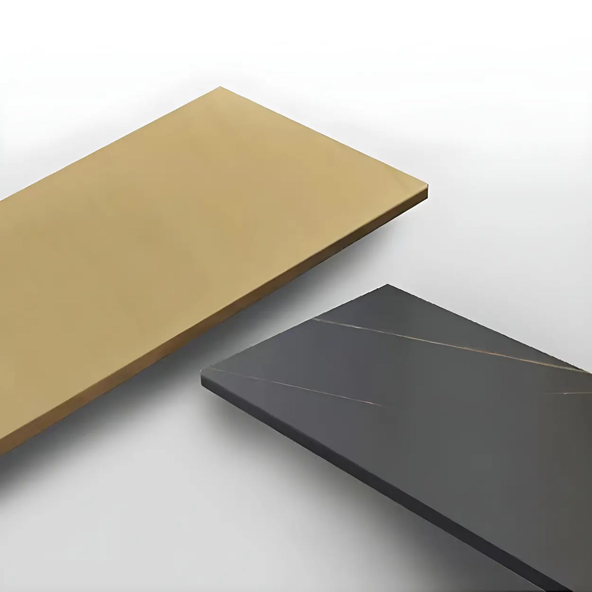 Modern Round Scratch Resistant Stone Lazy Susan Dining Table Image - 8