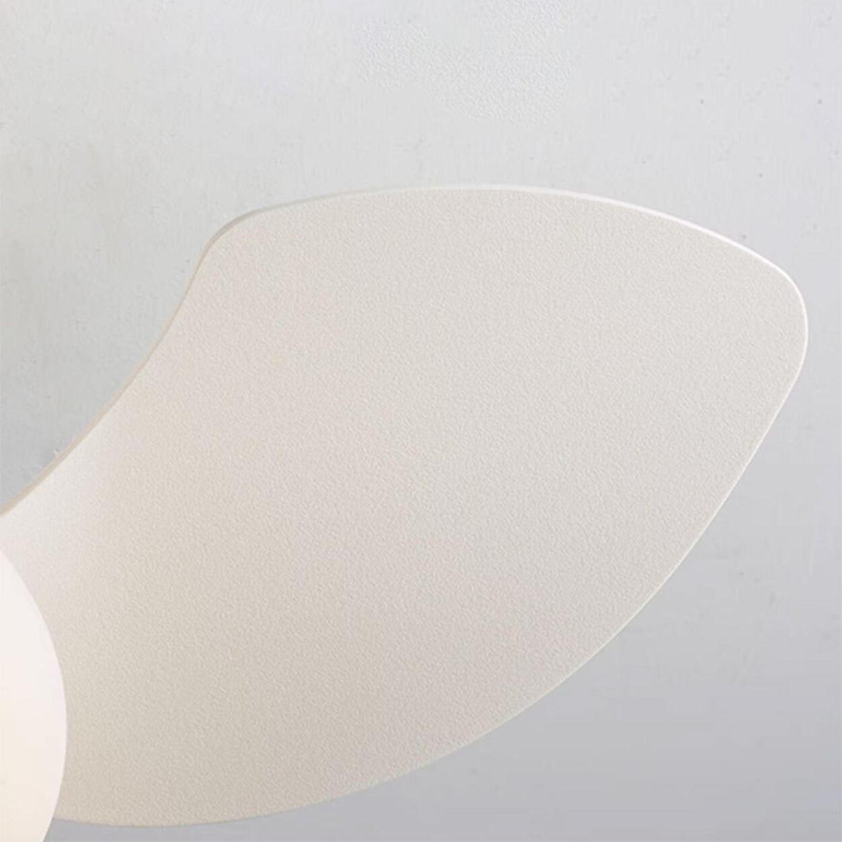 Modern Simple 3 Blade White LED Ceiling Fan with Light Image - 13