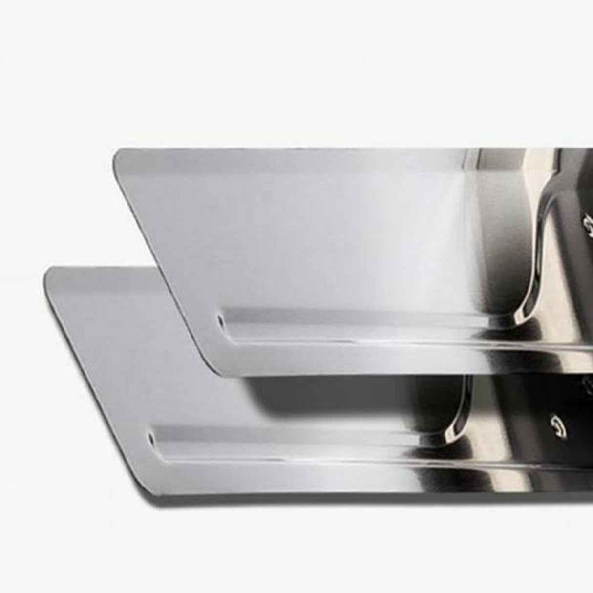 Modern Simple 5 Blade Metal Ceiling Fan with LED Light Image - 9