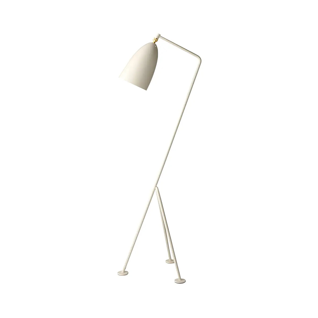 Modern Simple Black Cone and Tripod Metal Floor Lamp Image - 7