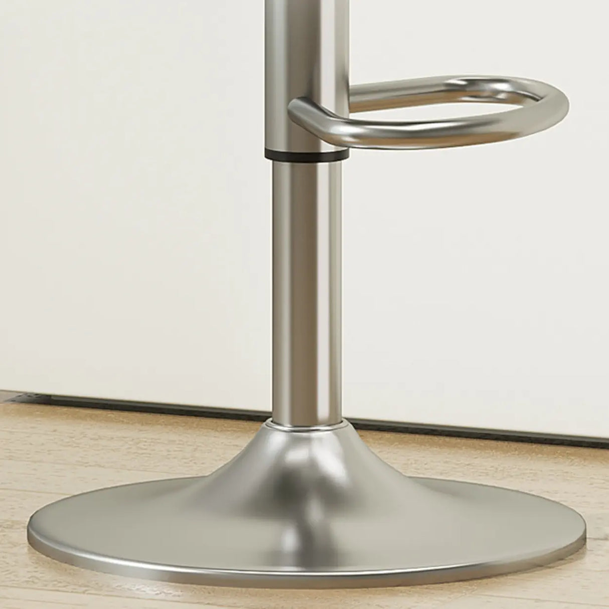 Modern Simple Rotating Height Adjustable Green Bar Stools Image - 12