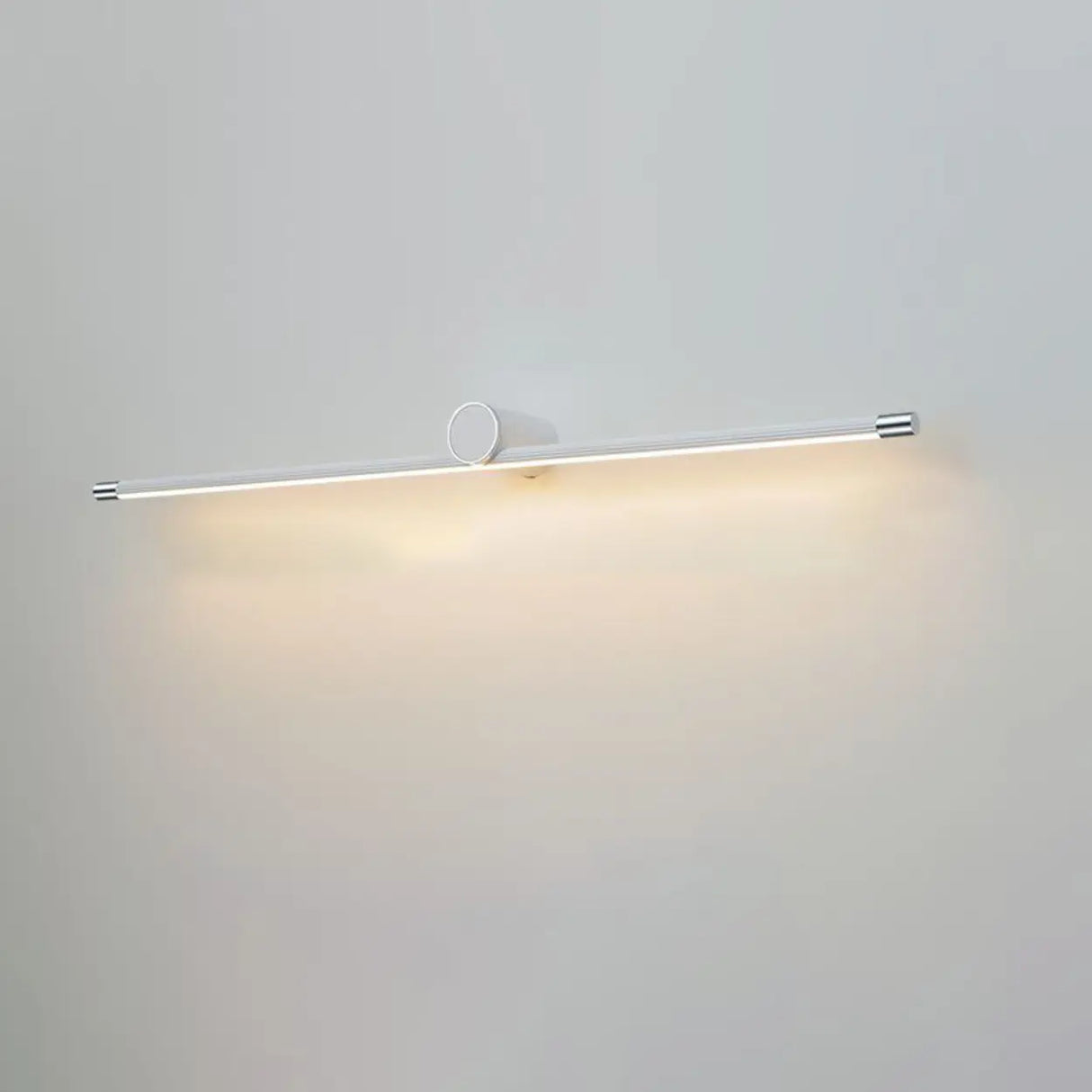 Modern Simple White Linear Bathroom Vanity Light Image - 11
