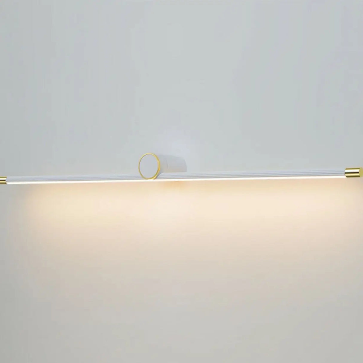 Modern Simple White Linear Bathroom Vanity Light Image - 12