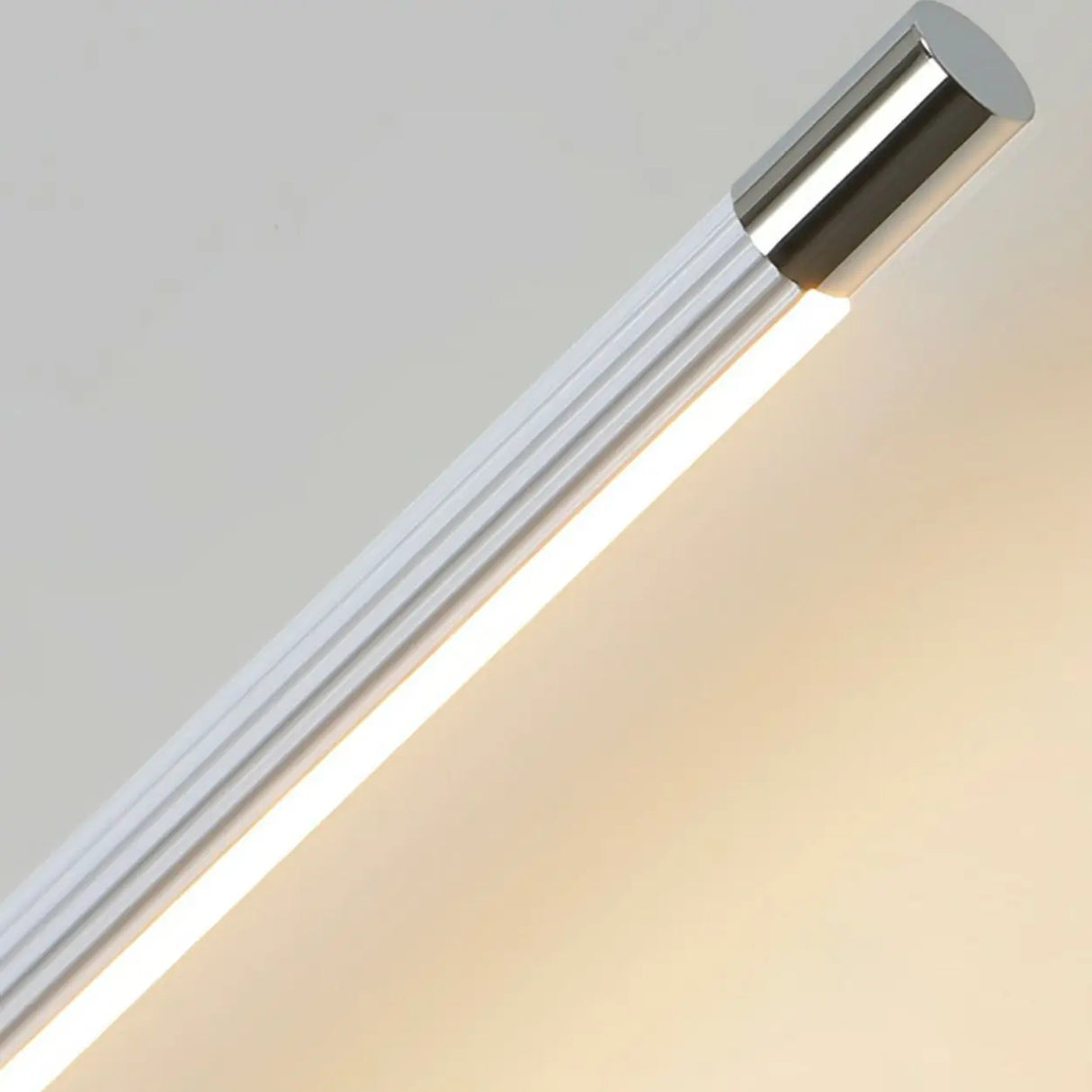 Modern Simple White Linear Bathroom Vanity Light Image - 13