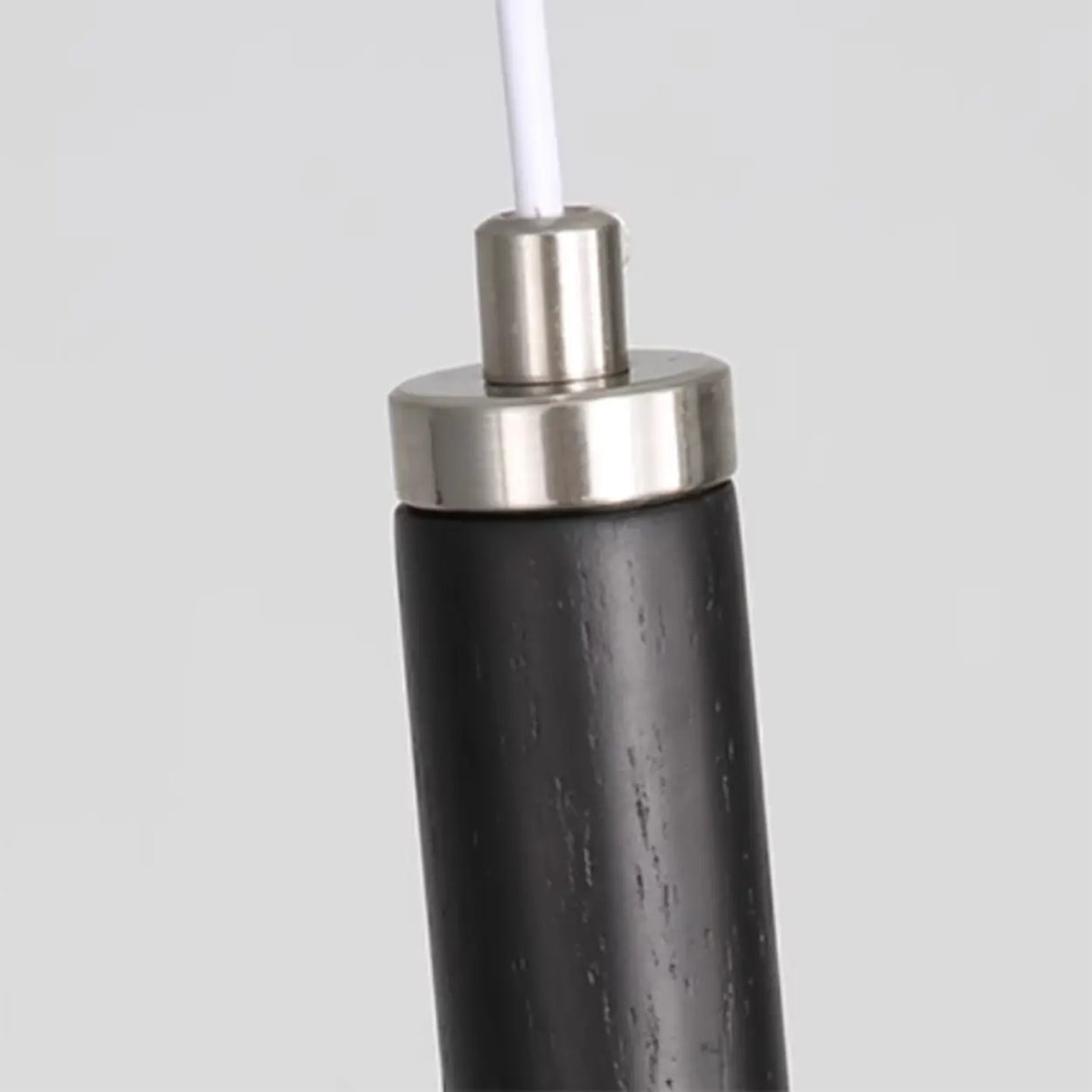 Modern Single Globe Pendant Light Adjustable Cord Bedroom Image - 6