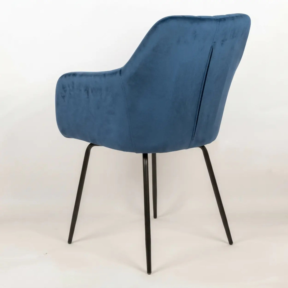 Modern Swivel Dining Chair Set of 2 Upholstered Suede Chair Image - 6