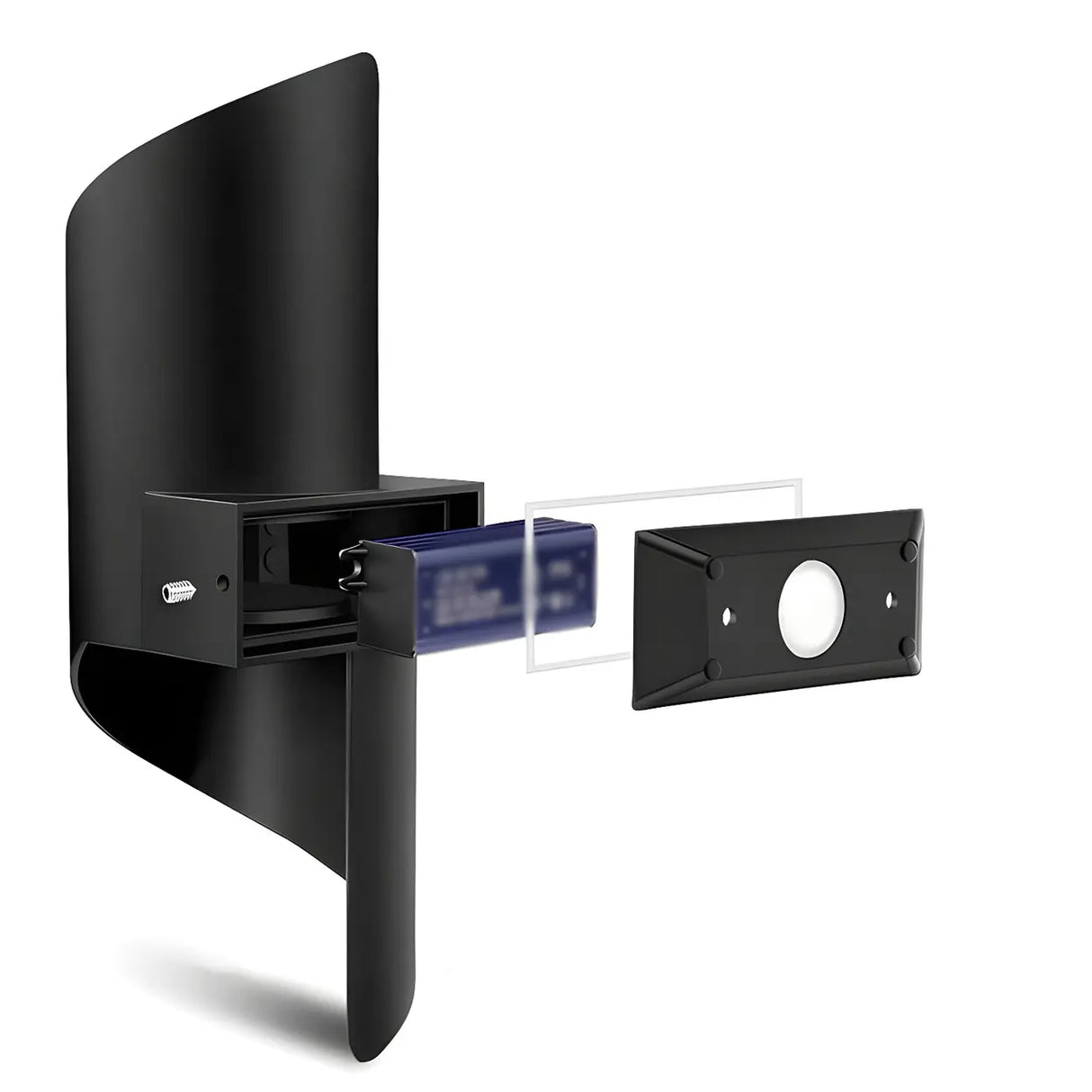 Modern Twisted LED Up Down Wall Sconce Image - 15