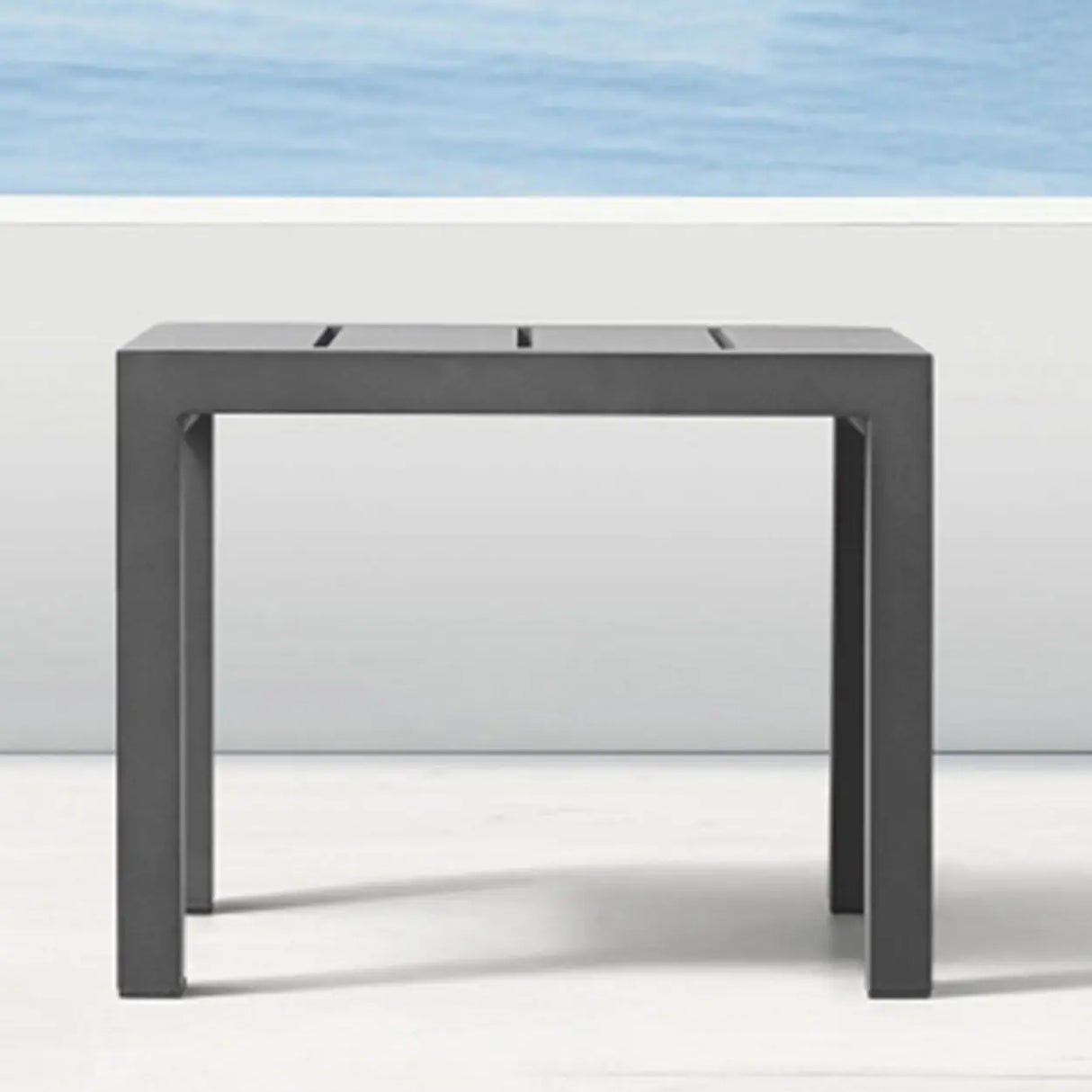 Modern UV Resistant Upholstered White Patio Conversation Set Image - 13