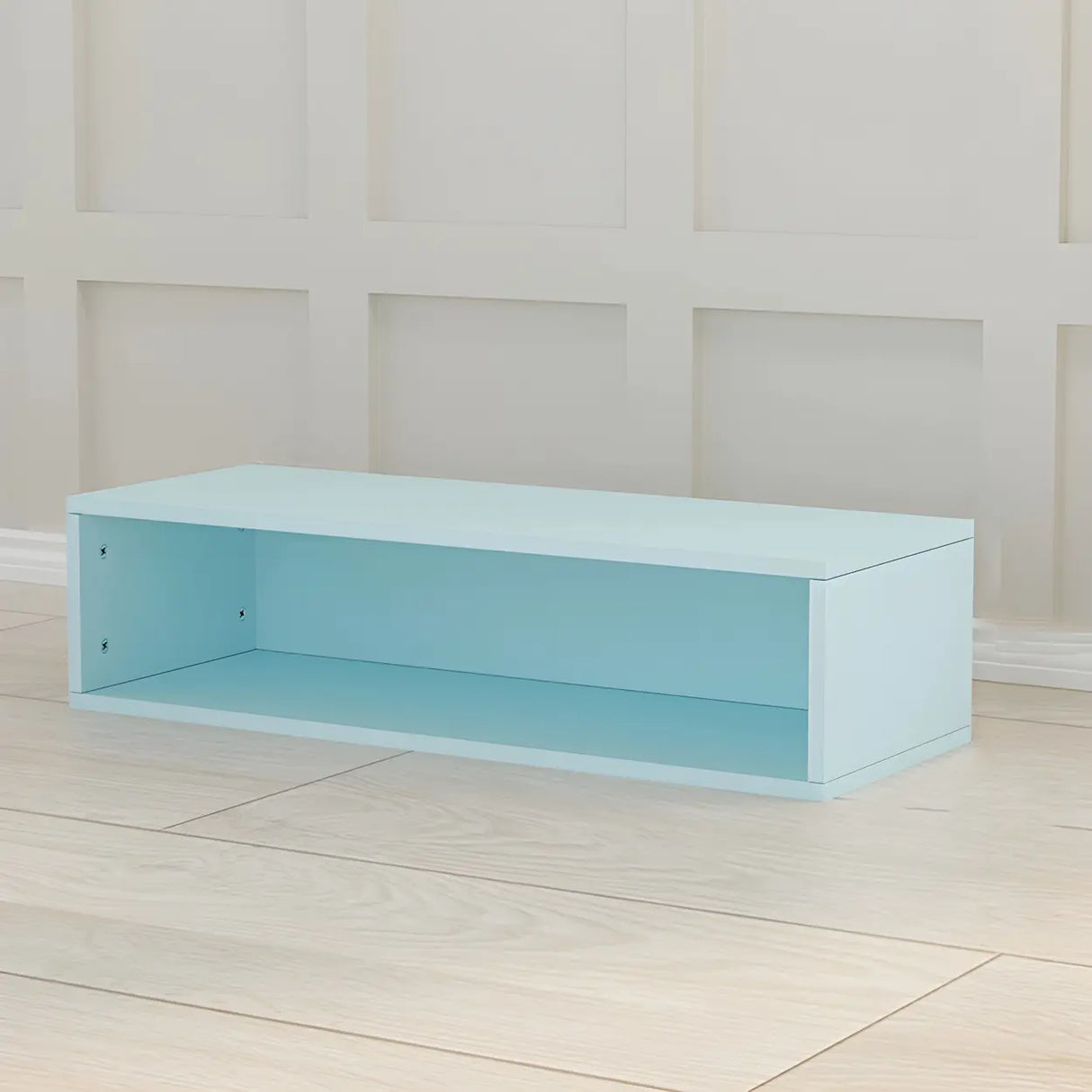 Modern Vibrant Rectangular Wooden Modular Bookcase Image - 32