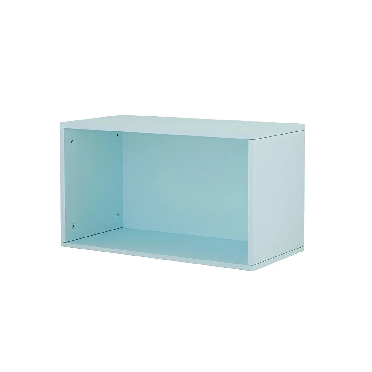 Modern Vibrant Rectangular Wooden Modular Bookcase Image - 10