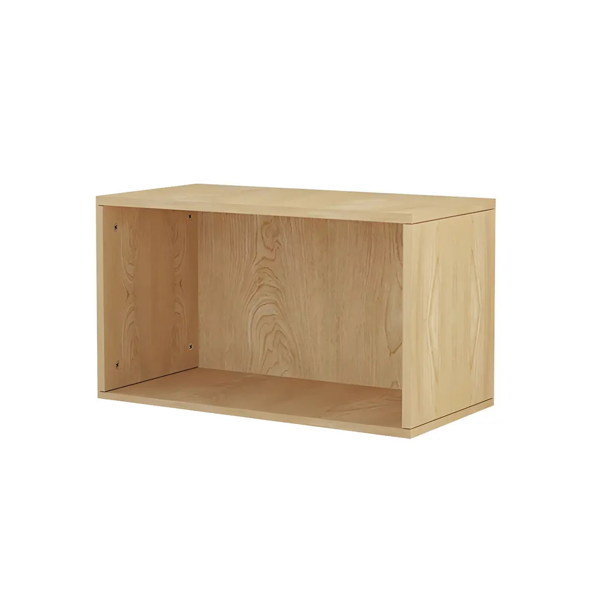 Modern Vibrant Rectangular Wooden Modular Bookcase Image - 12