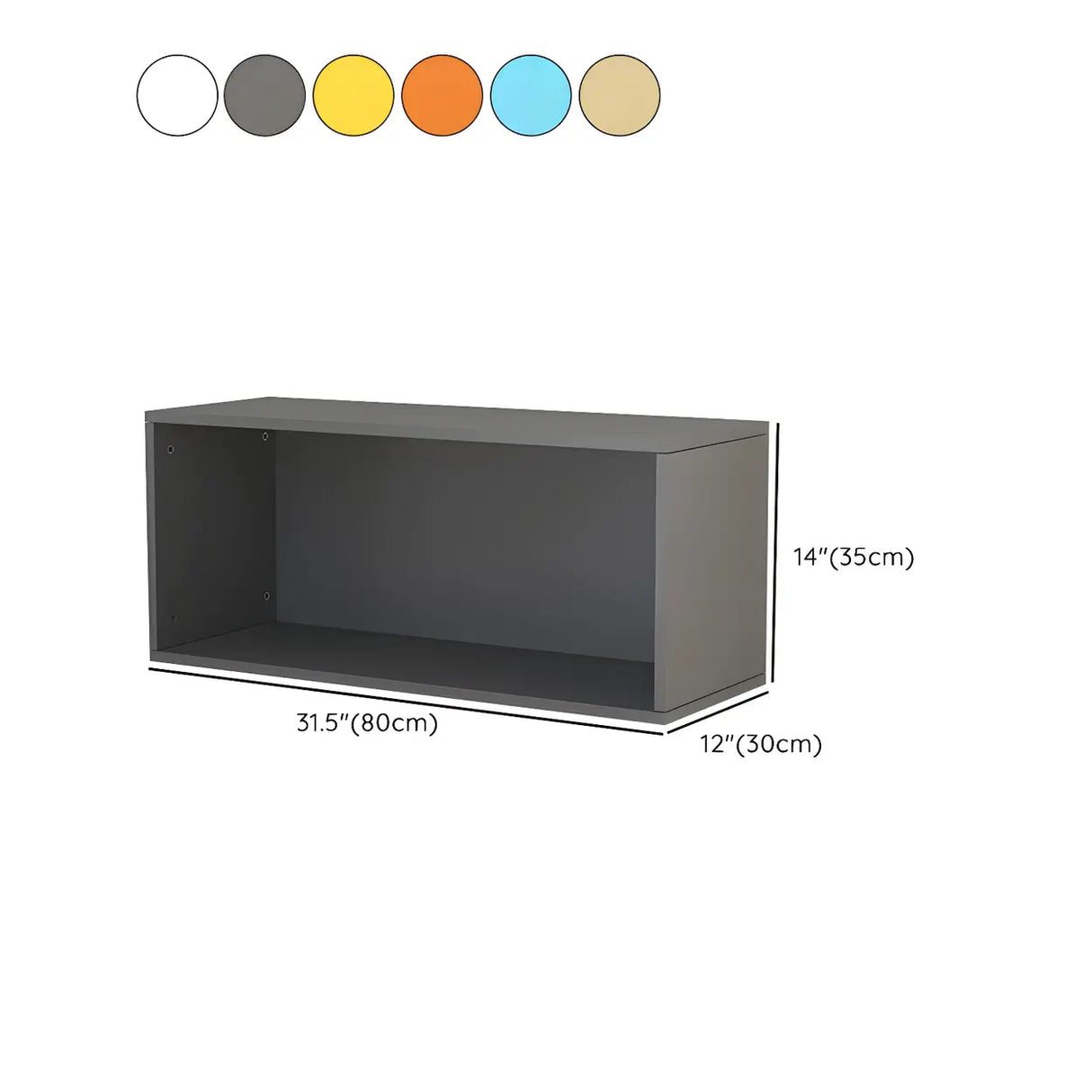 Modern Vibrant Rectangular Wooden Modular Bookcase Image - 36