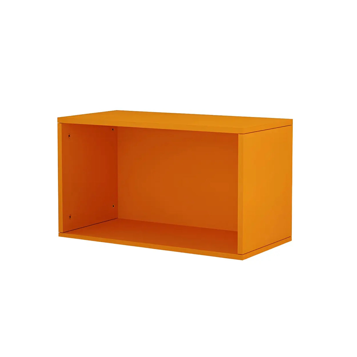 Modern Vibrant Rectangular Wooden Modular Bookcase Image - 8