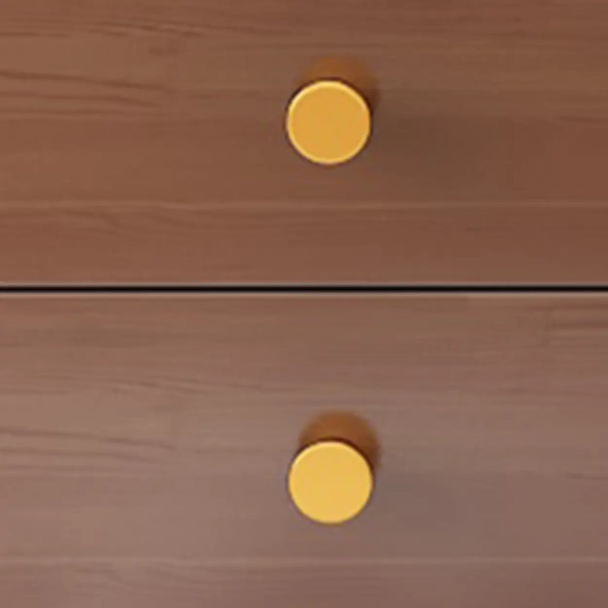 Modern Walnut Wood TV Stand with Storage Cabinet Image - 10