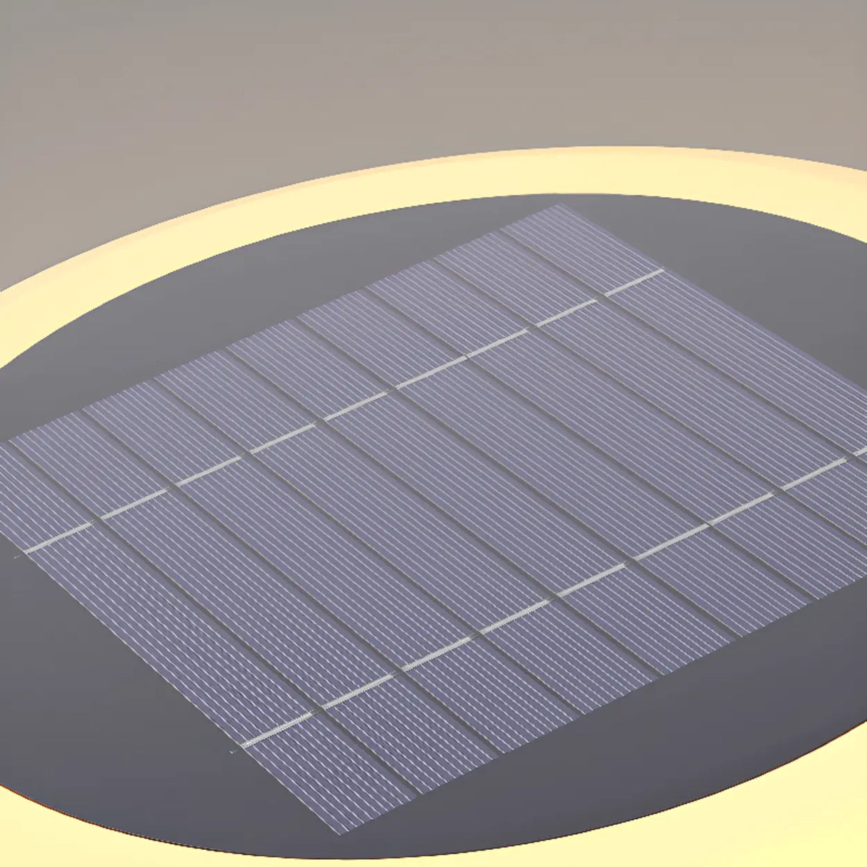 Modern Waterproof Solar LED Tiered Pillar Cap Light Image - 11
