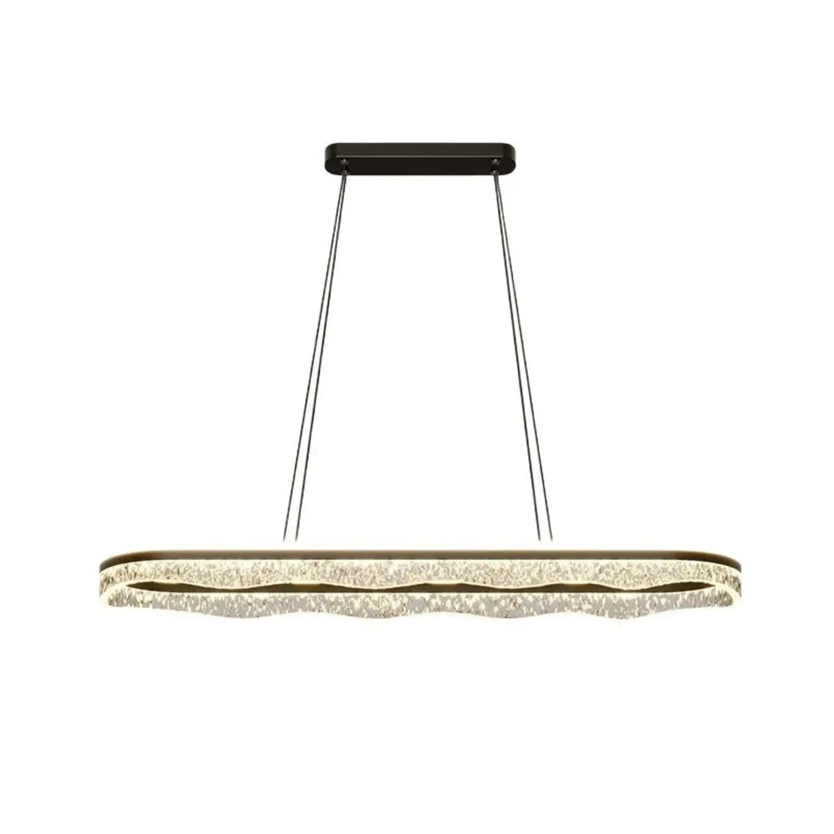 Modern Wave LED Pendant Light for Dining & Living Room Image - 6