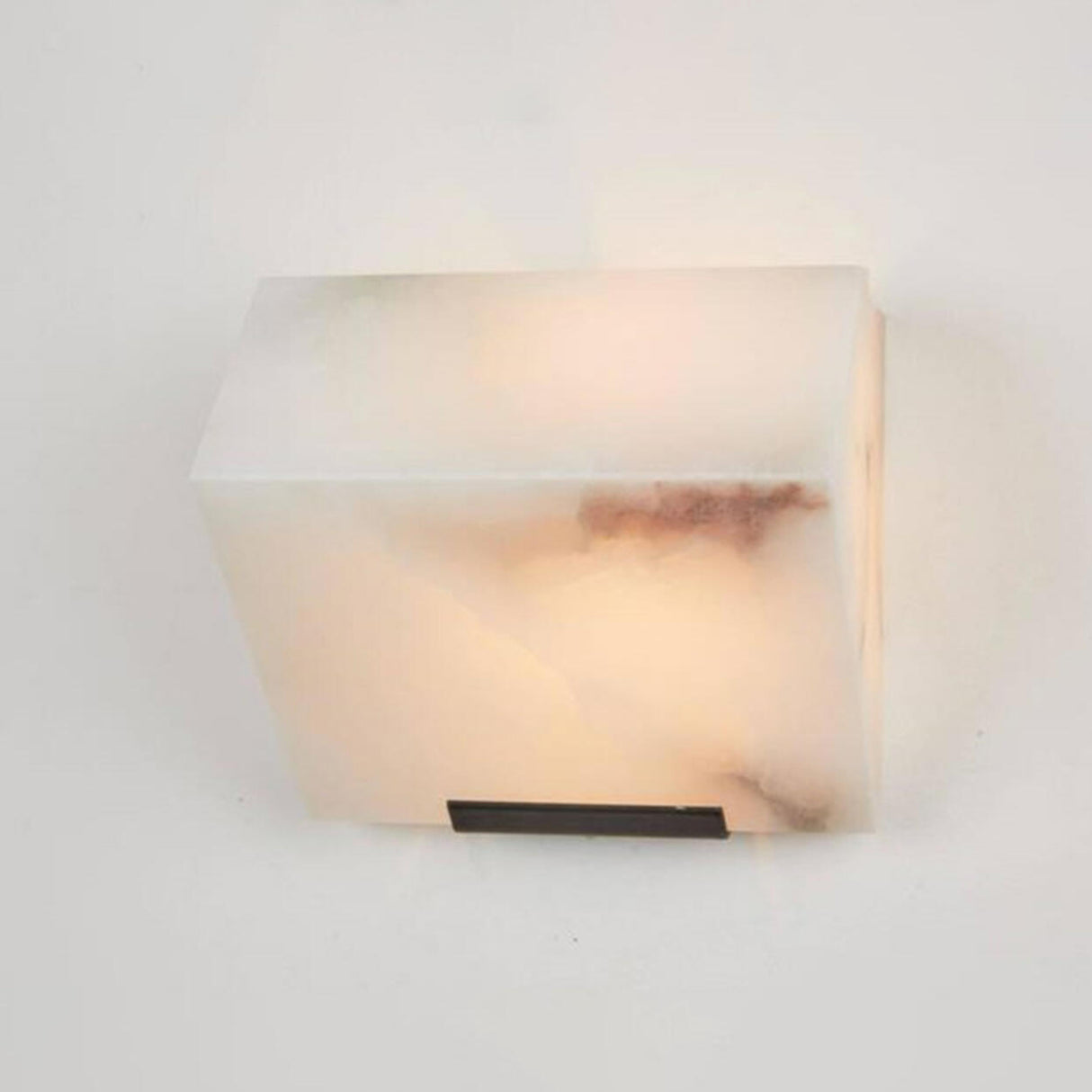Modern White Geometric Metal Wall Light LED Sconce Image - 12