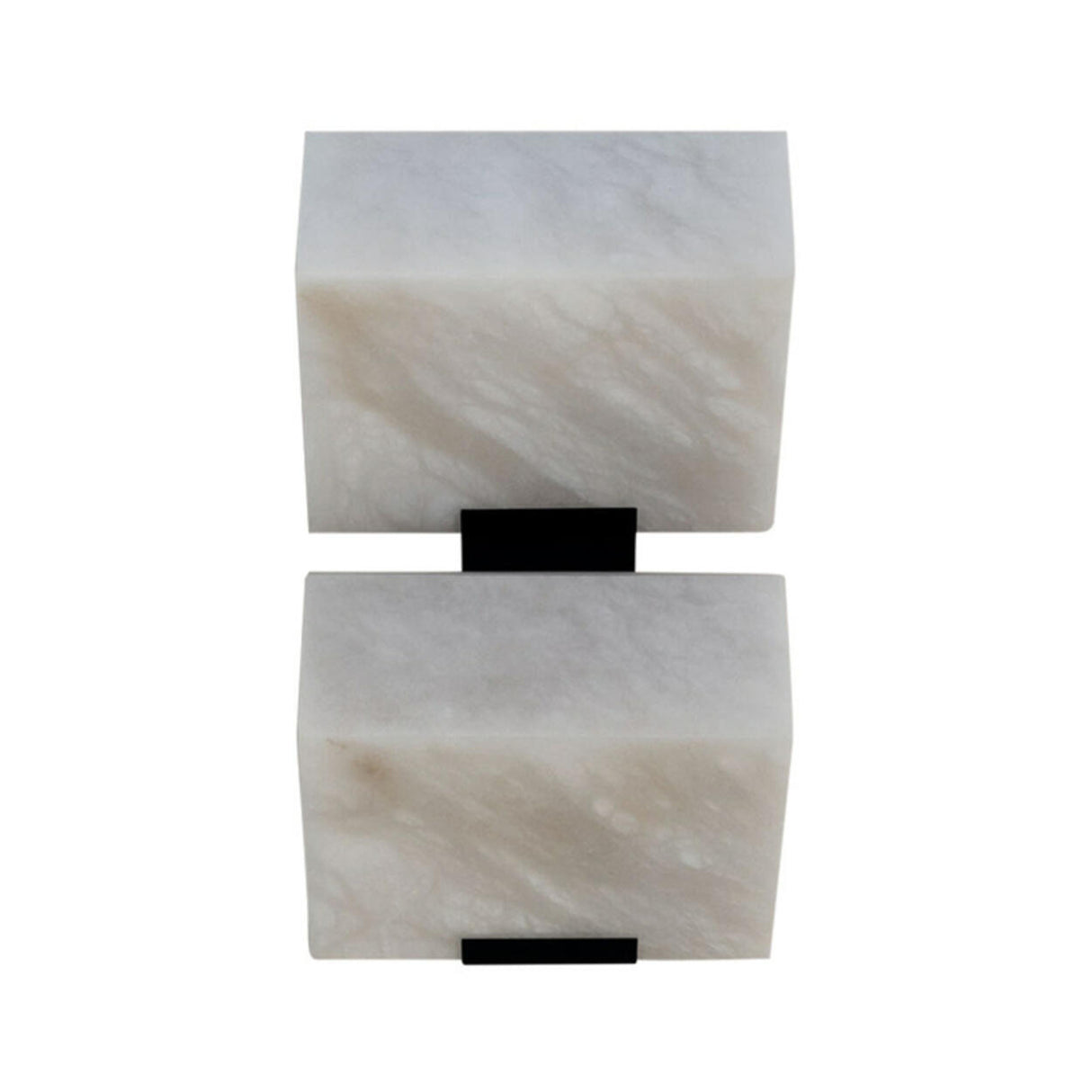 Modern White Geometric Metal Wall Light LED Sconce Image - 5