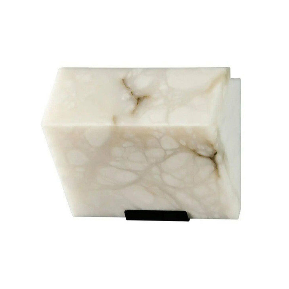 Modern White Geometric Metal Wall Light LED Sconce Image - 6