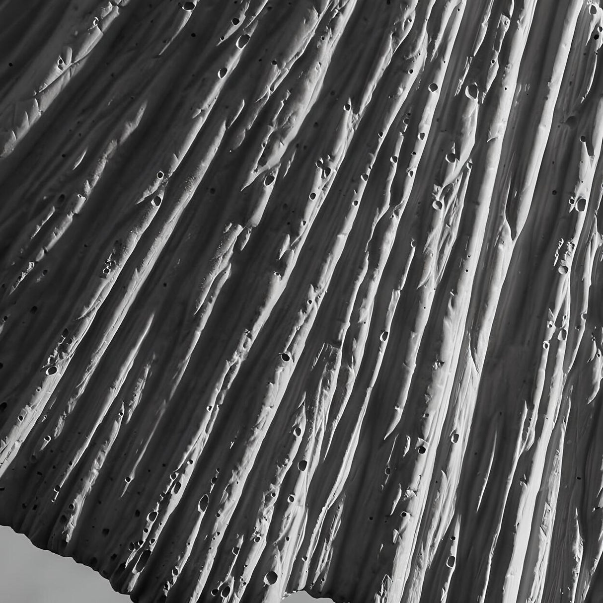 Modern Wooden Grey Cone Adjustable Pendant Light Image - 6