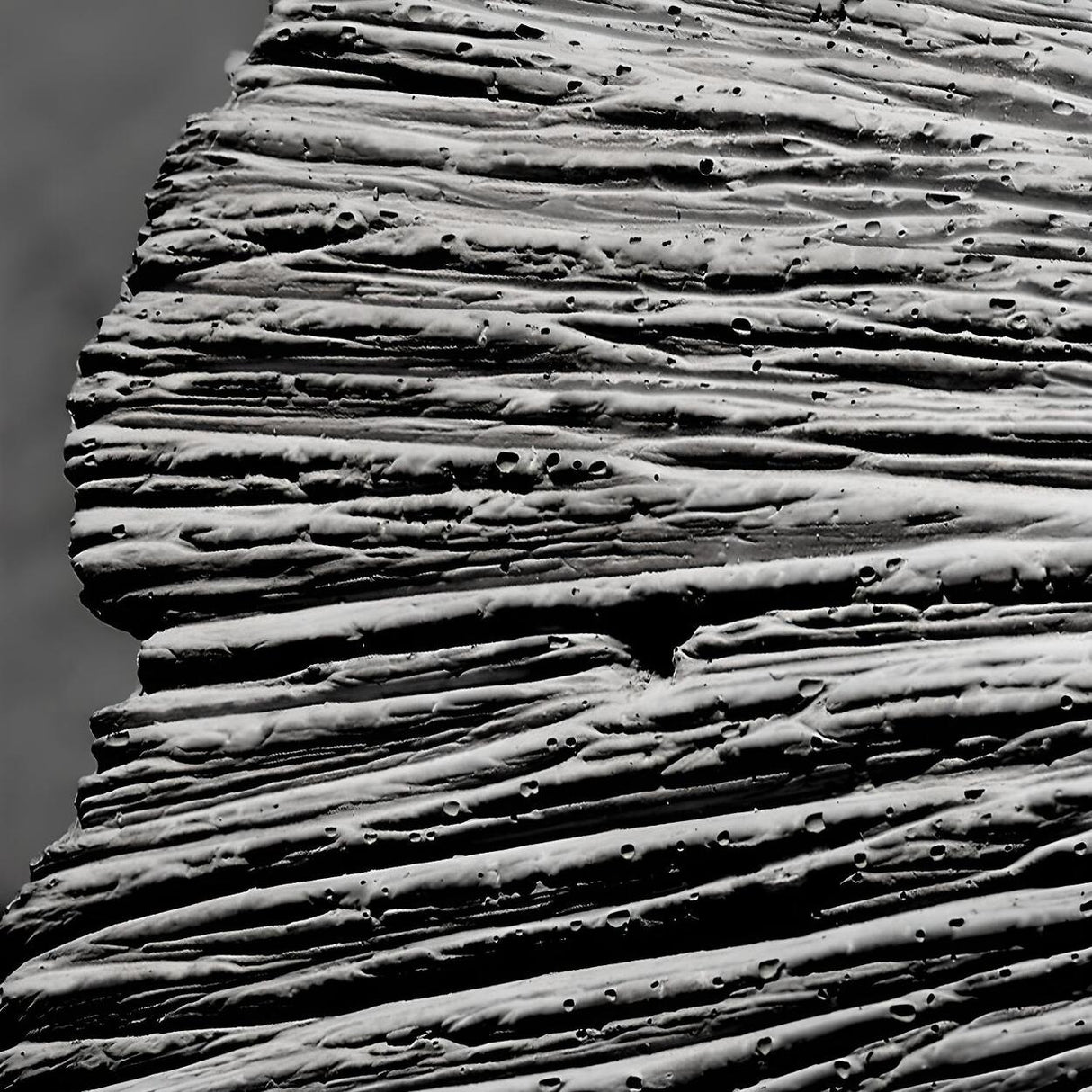 Modern Wooden Grey Cone Adjustable Pendant Light Image - 7