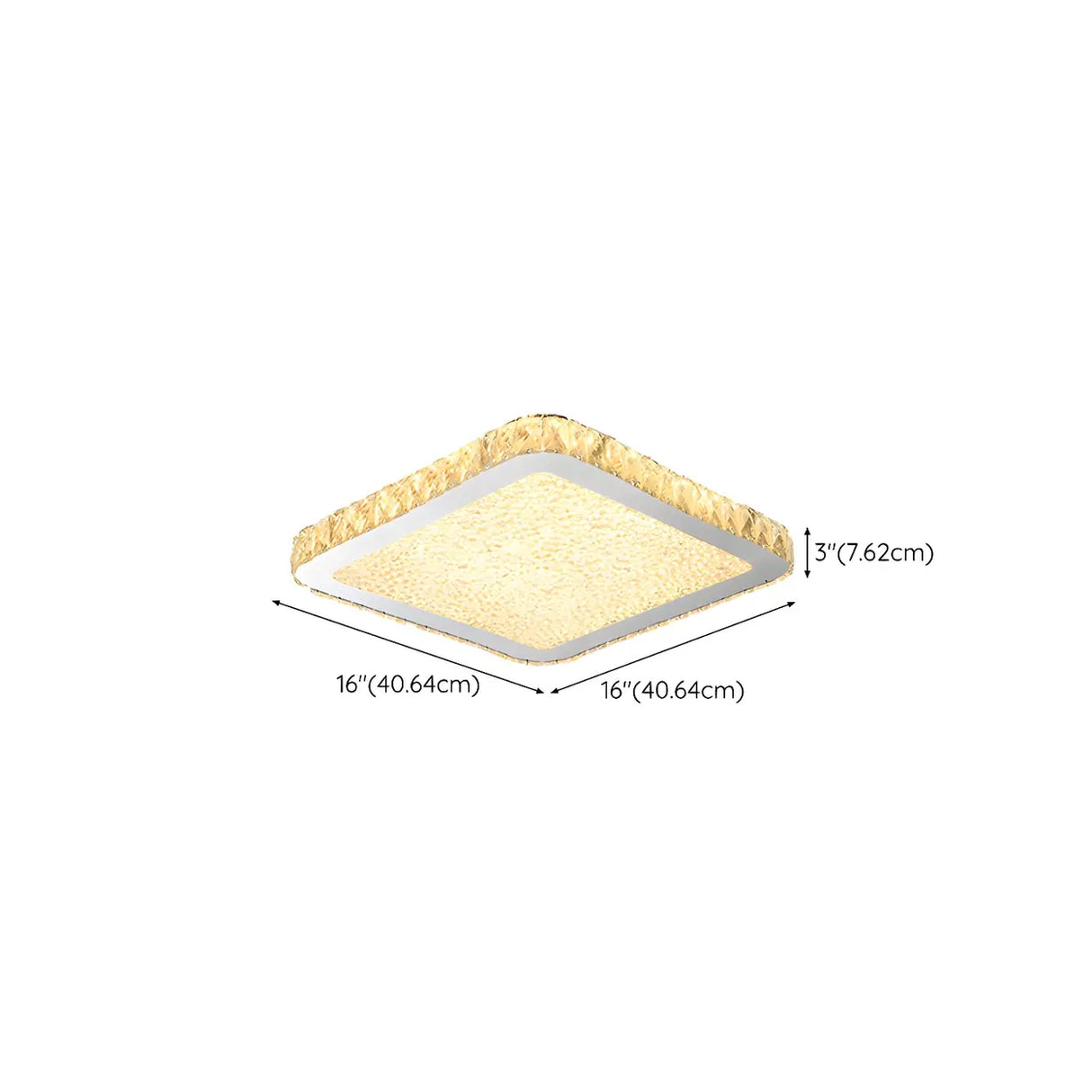 Modish Bedroom Round Crystal Flush Mount Ceiling Light Image - 31