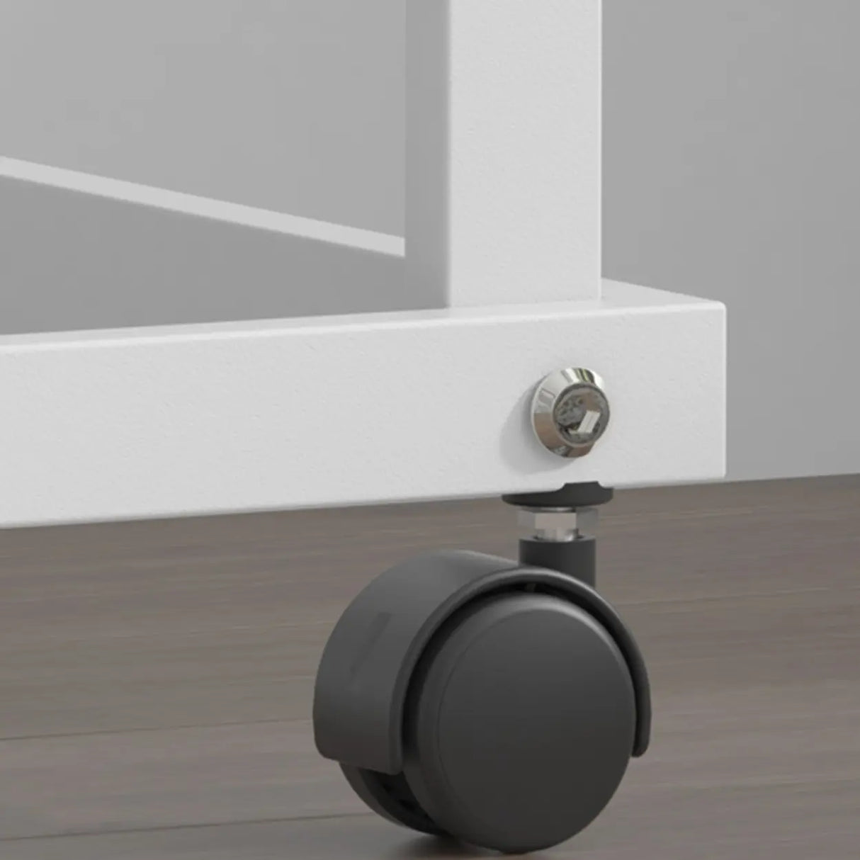 Modish Rectangle Multi-Tier Metal White Plant Stand Image - 14